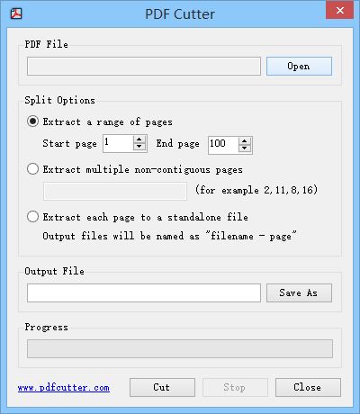 Split PDF  Separate PDF pages with PDF Cutter online